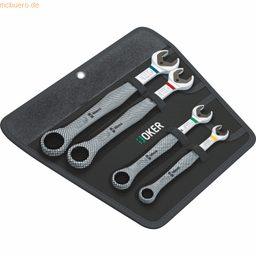 Wera Werk Knarren-Ring-Maulschlüssel Joker 05073290001 4teilig 10-19mm Wera Werk Knarren-Ring-Maulschlüssel Joker 05073290001 4teilig 10-19mm von Wera Werk