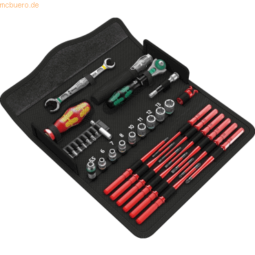 Wera Werk Schraubendreher-Set Wera Kraftform Kompakt W1 Wartung, 35-te Wera Werk Schraubendreher-Set Wera Kraftform Kompakt W1 Wartung, 35-te von Wera Werk