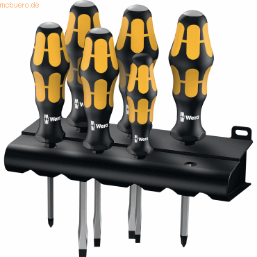 Wera Werk Schraubendrehersatz 932/6 05018282001 6-teilig Wera Werk Schraubendrehersatz 932/6 05018282001 6-teilig von Wera Werk