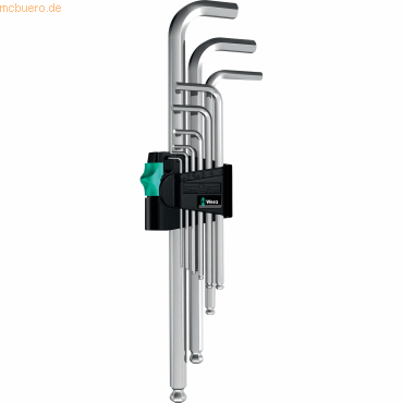 Wera Werk Winkelschraubendrehersatz SW 05022087001 1,5-10 9-teilig Wera Werk Winkelschraubendrehersatz SW 05022087001 1,5-10 9-teilig von Wera Werk