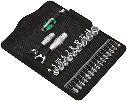 Wera 05135918001 Kraftform Kompakt Zyklop Mini 2, 27-teilig, One Size von Wera