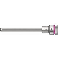 Wera 1/2" Zyklop mit Haltefunktion kurz Steckschlüsseleinsatz Größe: 10,0 mm Länge: 140,0 mm von Wera