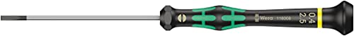 Wera 2035 Elektroniker-Schlitzschraubendreher, 0,40 x 2,5 x 80 mm, 05118008001 Wera 2035 Elektroniker-Schlitzschraubendreher, 0,40 x 2,5 x 80 mm, 05118008001 von Wera