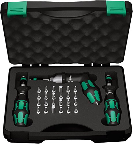 Wera 7440/41/42 Kraftform Drehmomentschraubendreher-Satz, 27-teilig, 05074739001 Wera 7440/41/42 Kraftform Drehmomentschraubendreher-Satz, 27-teilig, 05074739001 von Wera
