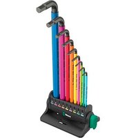 Wera Sechskantschlüssel-Satz 950/9 Multicolour 3 BlackLaser 05133165001 10-tlg. von Wera