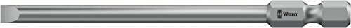 Wera Serie 4 800/4 Z Blech-Bit, Schlitz, 0,8 mm x 4,0 mm x 89 mm Klinge, 1/4-Zoll-Antrieb von Wera