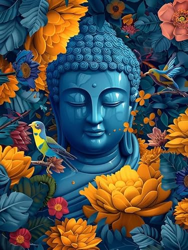Wergund Diamond Painting Buddha, Diamant Painting Bilder Religion, DIY Cross Stickerei Malerei Kits,Wohnzimmer Schlafzimmer Büro Wand Und Eingang Dekoration 30x40cm-28 Wergund Diamond Painting Buddha, Diamant Painting Bilder Religion, DIY Cross Stickerei Malerei Kits,Wohnzimmer Schlafzimmer Büro Wand Und Eingang Dekoration 30x40cm-28 von Wergund