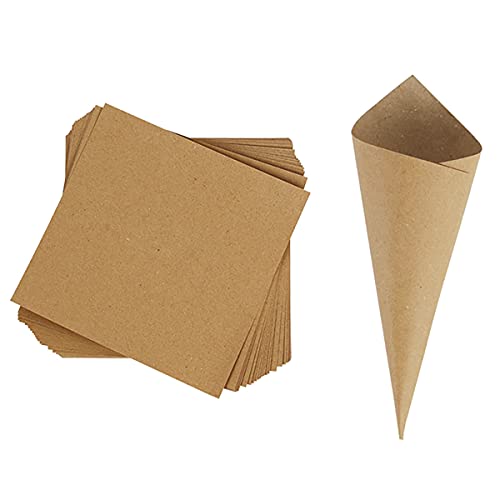 Weriirew Hochzeits Konfetti Tüten, 30 Stück, Kraftpapier Tüten, Blütenblätterhalter für kleine Hochzeitssträuße, Süßigkeiten und Pralinen, Braun Weriirew Hochzeits Konfetti Tüten, 30 Stück, Kraftpapier Tüten, Blütenblätterhalter für kleine Hochzeitssträuße, Süßigkeiten und Pralinen, Braun von Weriirew