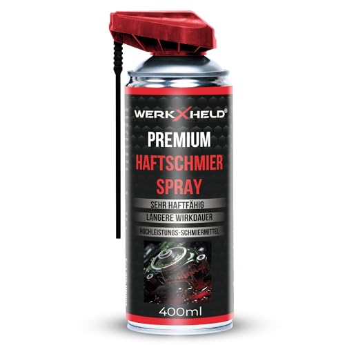 Werkxheld Haftschmierstoff – 400 ml – Leistungsstarker Schmierstoff mit Zuverlässiger Haftung – Verschleißschutz & Wasserbeständigkeit von WerkXheld