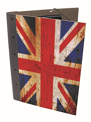 Photomappe Klemmbrett Flagge Großbritannien Union Jack A4 MDF Werkhaus von Werkhaus