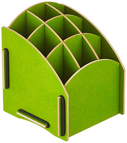 Werkhaus Penbox Tower, Holz/MDF, L 14 x B 12, 250 g, Grün Werkhaus Penbox Tower, Holz/MDF, L 14 x B 12, 250 g, Grün von Werkhaus