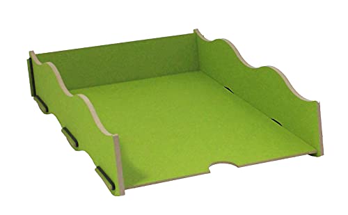 Werkhaus SON 106615 Ablagekorb mit Wellenrand Grün Briefkorb Briefablage Ablagebox Werkhaus SON 106615 Ablagekorb mit Wellenrand Grün Briefkorb Briefablage Ablagebox von Werkhaus