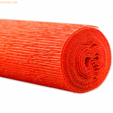 5 x Werola Gärtnerkrepp 50x250cm 128g/qm orange von Werola