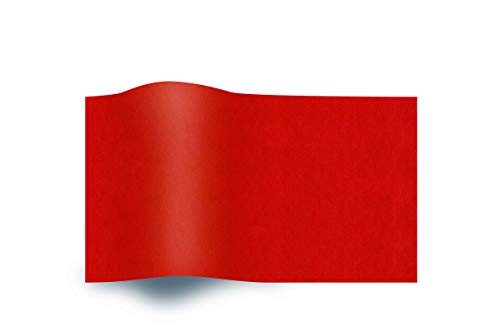 Werola 1050-34 Seidenpapier, 50 x 70 cm, feuerrot von Werola