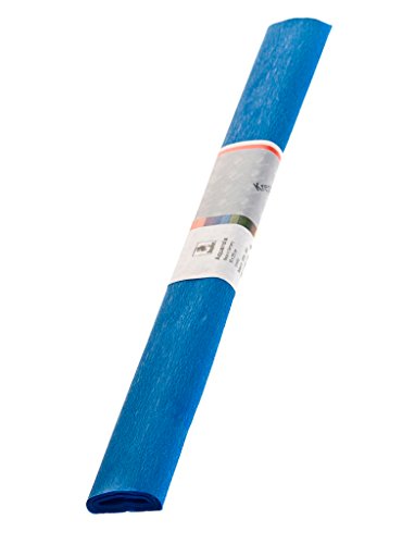 Werola 4645 Aquarola Feinkrepp, 50 x 250 cm, dunkelblau von Werola