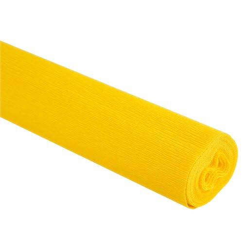 Werola Floristenkrepppapier - 50 x 250 cm, gelb Werola Floristenkrepppapier - 50 x 250 cm, gelb von Werola