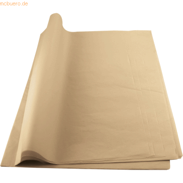 Werola Seidenpapier 20g/qm 50x70cm VE=26 Bogen havanna von Werola