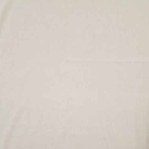 Stoff Meterware Baumwolle Batist beige 0,5 m leicht Voile Gardinenstoff Betthimmel Baumwollstoff leicht transparent von Werthers Stoffe