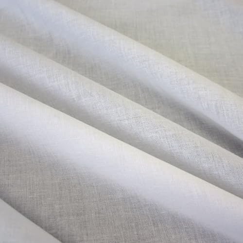 Stoff Meterware Baumwolle Batist weiß 0,5 m leicht Voile Gardinenstoff Betthimmel Baumwollstoff leicht transparent Stoff Meterware Baumwolle Batist weiß 0,5 m leicht Voile Gardinenstoff Betthimmel Baumwollstoff leicht transparent von Werthers Stoffe