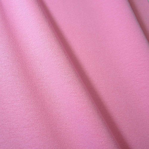 Werthers Stoffe Stoff Meterware Bündchenstoff Schlauchware Jersey rosa Bündchen Bezugsstoff Wohnwagen von Werthers Stoffe