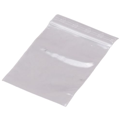 Druckverschlussbeutel, Folienbeutel, LDPE, Transparent, 50 my, 70 x 100 mm, 1000 Stück Druckverschlussbeutel, Folienbeutel, LDPE, Transparent, 50 my, 70 x 100 mm, 1000 Stück von Wertpack