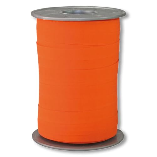 Ringelband OPAK, Geschenkband, Polyband, Orange, matt, 10 mm x 200 m, 1 Rolle(n) von Wertpack