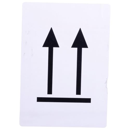 Warnetiketten Symbol Pfeil oben Warnhinweise 1.000 Stk. / Rolle 74x105 mm, 1000 Stück Warnetiketten Symbol Pfeil oben Warnhinweise 1.000 Stk. / Rolle 74x105 mm, 1000 Stück von Wertpack