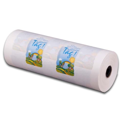 Wertpack 1x Bäckereinschlagpapier Schöner Tag, Kucheneinschlagpapier, 50 cm breit Wertpack 1x Bäckereinschlagpapier Schöner Tag, Kucheneinschlagpapier, 50 cm breit von Wertpack