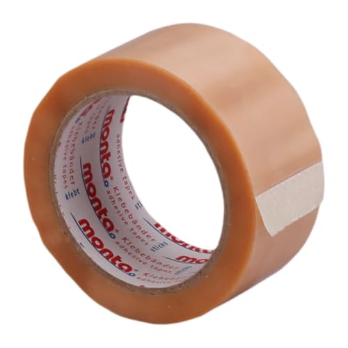 Wertpack Klebeband monta® 201 PVC transparent 55 my Stärke 50 mm x 66 m, 36 Rolle(n) von Wertpack