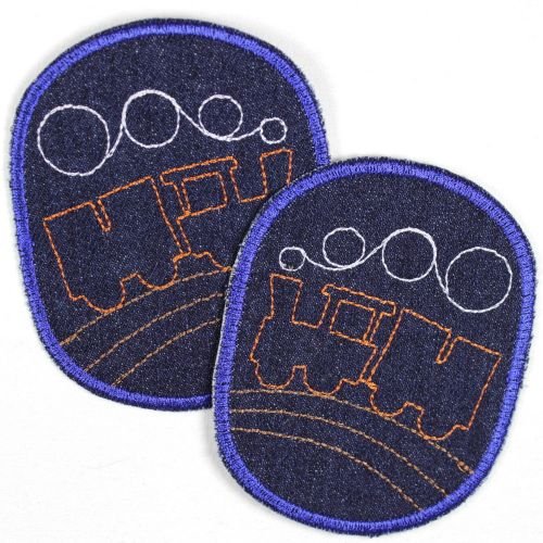Flicken zum aufbügeln Knieflicken Eisenbahn und Lokomotive Buegelflicken Set Jeans Bügelflicken 10 x 8 cm Aufbuegler 2 Hosenflicken Applikation für Kinder Flicken zum aufbügeln Knieflicken Eisenbahn und Lokomotive Buegelflicken Set Jeans Bügelflicken 10 x 8 cm Aufbuegler 2 Hosenflicken Applikation für Kinder von Wertstueck Flickli