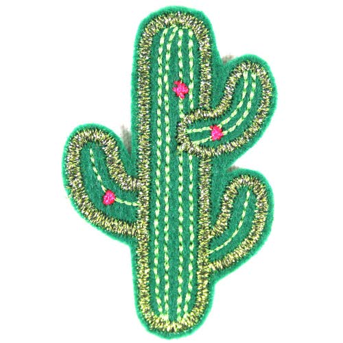Kaktus glitzer Bügelbild Accessoire Kakteen 6,2 x 4,1 cm Patch Flicken zum aufbügeln Bügelflicken metallic Aufnäher und Applikation für Erwachsene schlicht und edel gestickt Kaktus glitzer Bügelbild Accessoire Kakteen 6,2 x 4,1 cm Patch Flicken zum aufbügeln Bügelflicken metallic Aufnäher und Applikation für Erwachsene schlicht und edel gestickt von Wertstueck Flickli
