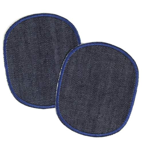 Knieflicken für Erwachsene Flicken zum aufbügeln BIO Jeans als Denim Aufbügler groß 2 Bügelflicken 12 x 10cm textile Aufbügler zum Hose reparieren durch aufkleben patches schlicht, auch für Kinder Knieflicken für Erwachsene Flicken zum aufbügeln BIO Jeans als Denim Aufbügler groß 2 Bügelflicken 12 x 10cm textile Aufbügler zum Hose reparieren durch aufkleben patches schlicht, auch für Kinder von Wertstueck Flickli