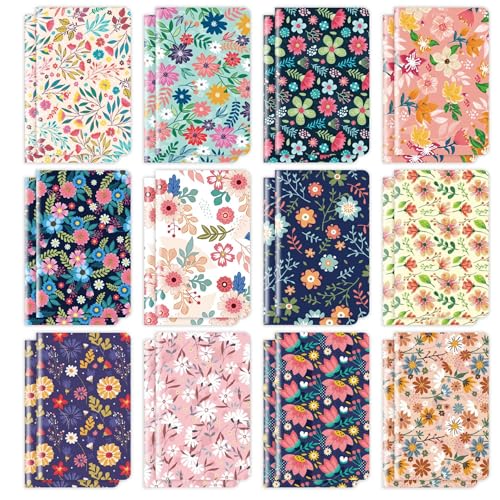 Mini-Notizbücher mit floralem Cartoon-Motiv, kleine Notizbücher im Taschenformat für tägliche Notizen, Journaling, Listen und kreatives Schreiben, bezaubernde tragbare Tagebücher für Frauen und Mini-Notizbücher mit floralem Cartoon-Motiv, kleine Notizbücher im Taschenformat für tägliche Notizen, Journaling, Listen und kreatives Schreiben, bezaubernde tragbare Tagebücher für Frauen und von Werwing