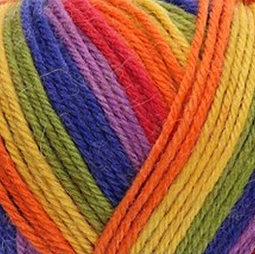 West Yorkshire Spinners Colour Lab DK #891 technicolor, 100g bunte Wolle 100% reine Schurwolle zum Stricken und Häkeln von West Yorkshire Spinners