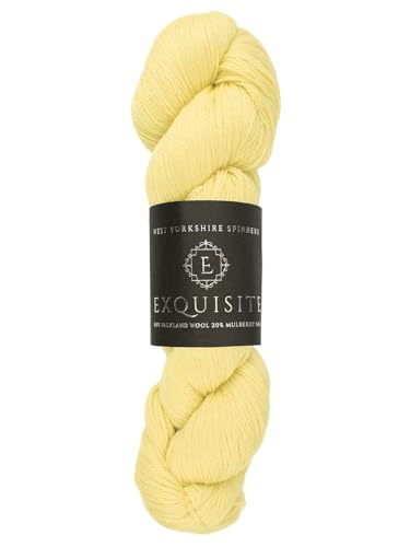 West Yorkshire Wolle Spinner Exquisite Lace - 2-lagig - Falkland Seide Häkelgarn - 1128 Primrose West Yorkshire Wolle Spinner Exquisite Lace - 2-lagig - Falkland Seide Häkelgarn - 1128 Primrose von West Yorkshire Spinners