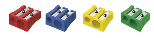 Westcott E-14208 00-I Doppelspitzer, Kunststoff 4 Farben sortiert, 20 Stück Westcott E-14208 00-I Doppelspitzer, Kunststoff 4 Farben sortiert, 20 Stück von Westcott