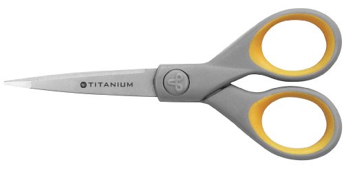 Westcott E-30450 00 Titanium Super Softgrip Schere, 13 cm, grau-gelb - und weitere Ausführungen Westcott E-30450 00 Titanium Super Softgrip Schere, 13 cm, grau-gelb - und weitere Ausführungen von Westcott