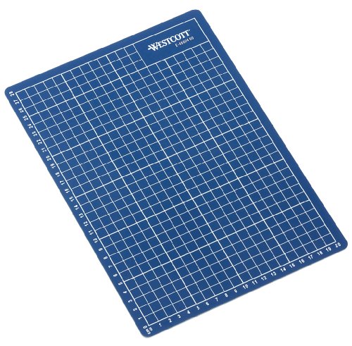 Westcott E-46004 00 Schneidematte DIN A4, blau von Westcott