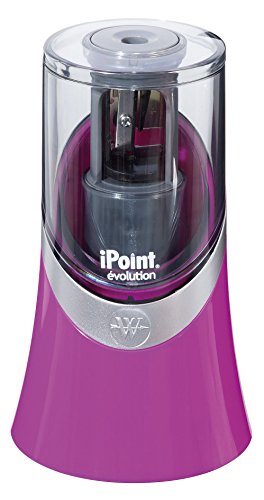 Westcott E-55032 00 iPoint évolution elektronischer Anspitzer, pink von Westcott