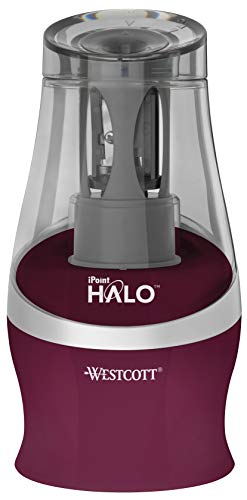 Westcott E-55052 00 iPoint HALO batteriebetriebener Anspitzer, Dunkelrot Westcott E-55052 00 iPoint HALO batteriebetriebener Anspitzer, Dunkelrot von Westcott