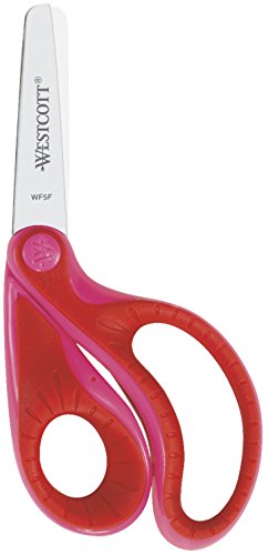 Westcott E-22001 00 Ergo Junior Softgrip Schere Bastelschere, 13 cm, Stahl, rosa, 12.9 x 6.1 x 1 cm Westcott E-22001 00 Ergo Junior Softgrip Schere Bastelschere, 13 cm, Stahl, rosa, 12.9 x 6.1 x 1 cm von Westcott