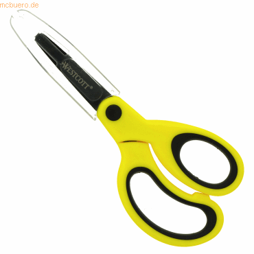 Westcott Kinderschere KidsNEON E-21563 00 runde Spitze 13cm gelb Westcott Kinderschere KidsNEON E-21563 00 runde Spitze 13cm gelb von Westcott