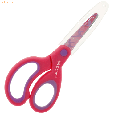 Westcott Kinderschere Sporty E-21560 00 runde Spitze 13cm pink von Westcott