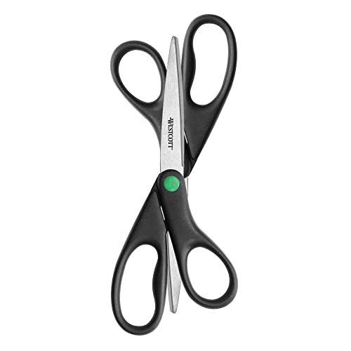Westcott KleenEarth 15179 Schere, 20,3 cm, Edelstahl, 2 Stück von Westcott