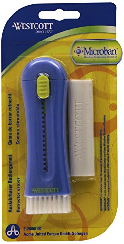 Westcott Microban Radierer, Mehrfarbig Westcott Microban Radierer, Mehrfarbig von Westcott