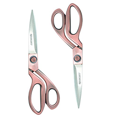 Westcott Schere, gebogen, 20,3 cm, kupferfarben, 2 Stück Westcott Schere, gebogen, 20,3 cm, kupferfarben, 2 Stück von Westcott