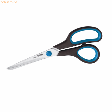 Westcott Universalschere SoftGrip 21 cm Linkshänder schwarz/blau Westcott Universalschere SoftGrip 21 cm Linkshänder schwarz/blau von Westcott