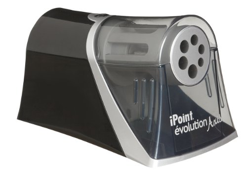 Westcott iPoint Evolution Axis Anspitzer für Bleistifte bis 11 mm, schwarz/grau Westcott iPoint Evolution Axis Anspitzer für Bleistifte bis 11 mm, schwarz/grau von Westcott
