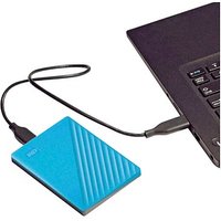 Western Digital My Passport 6 TB externe HDD-Festplatte blau von Western Digital