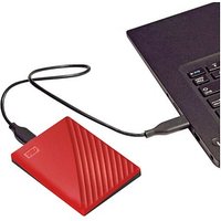 Western Digital My Passport 6 TB externe HDD-Festplatte rot von Western Digital